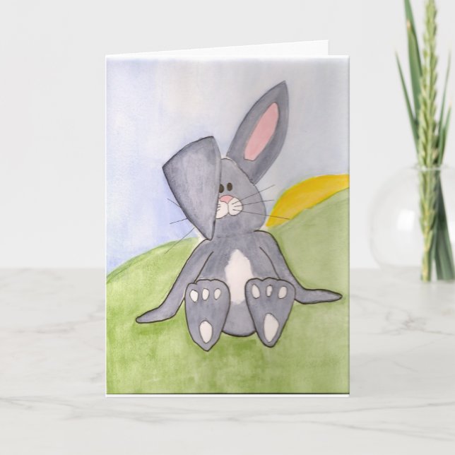 Carte Blank Bunny Sunny (Devant)