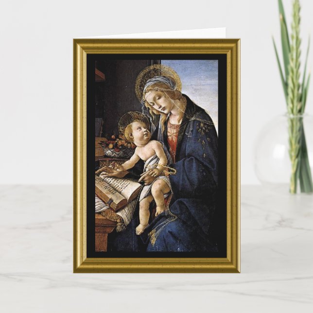 Carte Blank Card - Madonna and Child (Devant)