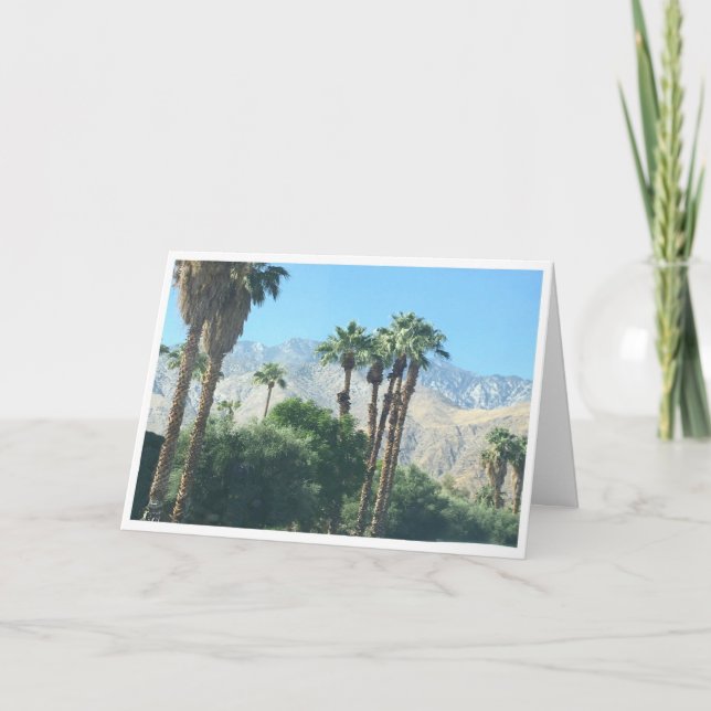 Carte Blank - Desert Scene - Palm Springs, CA - Centre-v (Devant)