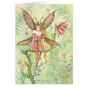 Carte Blank Fairy Flower Sweet Garden