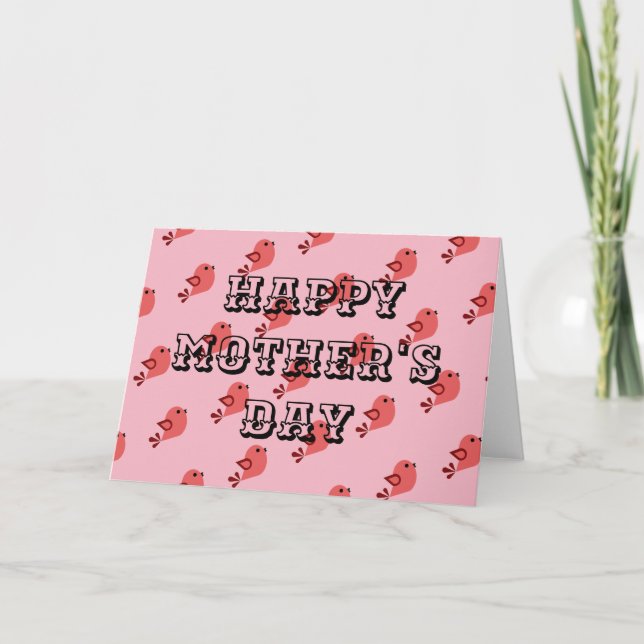 Carte Blank Mother's Day (Devant)