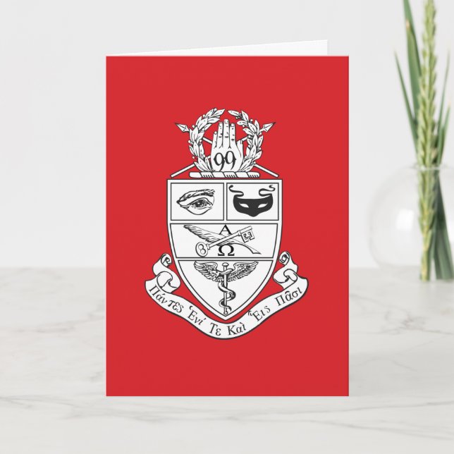 Carte Blason de Kappa Psi (Devant)