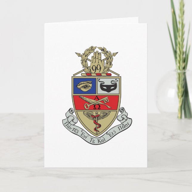 Carte Blason de Kappa Psi (Devant)