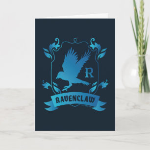 Carte Blason de la maison RAVENCLAW™ orné