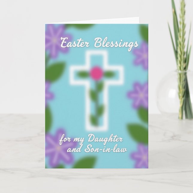 Carte Blessings For Daughter Son Card (Devant)