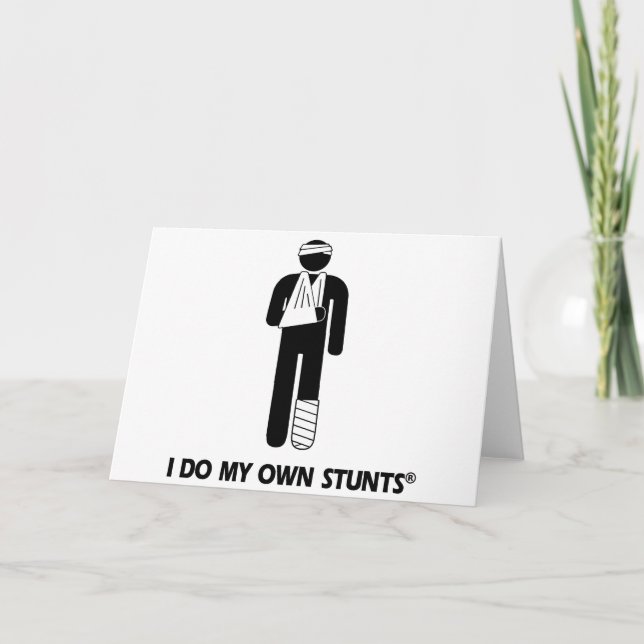 Carte Blessure Mes propres cascades (Devant)