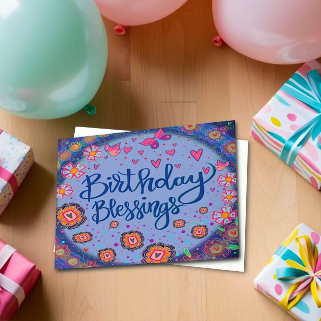 Carte Blessures d'anniversaire Plutôt Floral Trendy Fun (Créateur téléchargé)