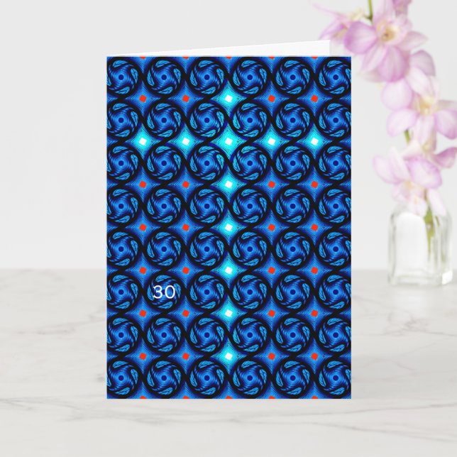 Carte Bleu  (Orchidée)