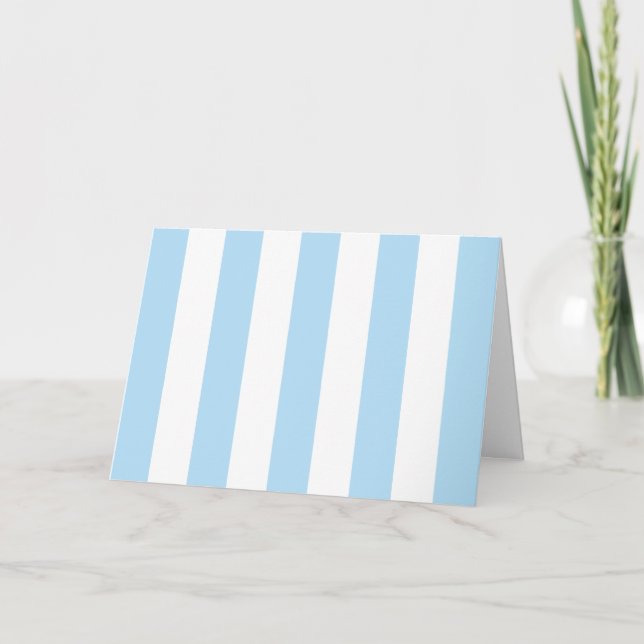 Carte Bleu, Blancs, Motif rayé (Devant)