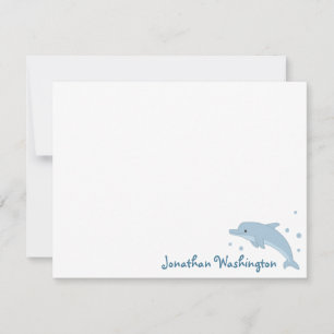 Carte Bleu Bleu Dolphin