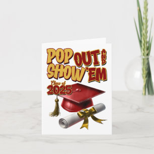 Carte Bleu Cl De 2025 Pop Out Et Montrer La Graduation E