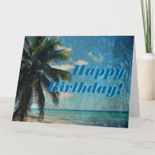 Cartes Caraibes D Anniversaire Zazzle Fr