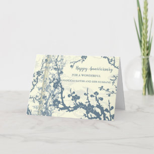 Carte Bleu Grandgirl et son mari Anniversaire