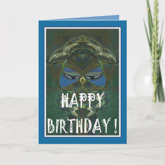 CARTE BLEU GYPSY - ANNIVERSAIRE