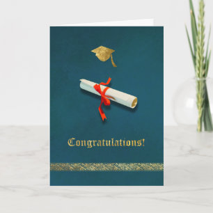 Carte Bleue de Graduation