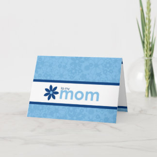Carte bleue de la flore