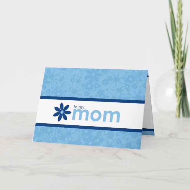 Carte bleue de la flore (Devant)