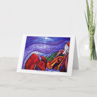 CARTE BLEUE Moon Over Chicago