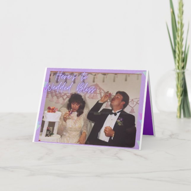 Carte Bliss mariés (Devant)