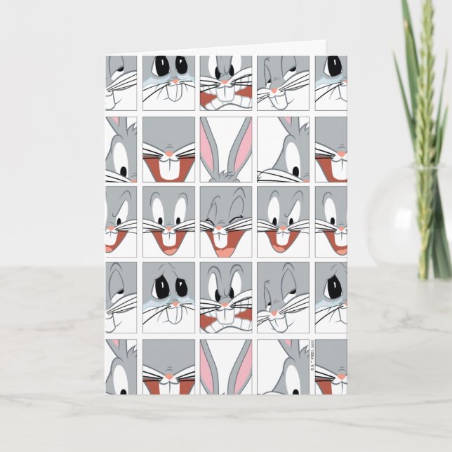 Carte Blocs d'expression BUGS BUNNY™ (Devant)