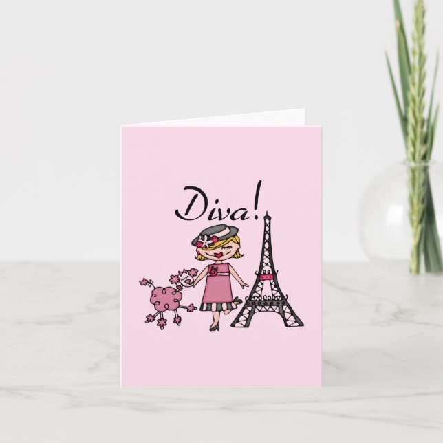 Carte Blond Hair Diva (Devant)