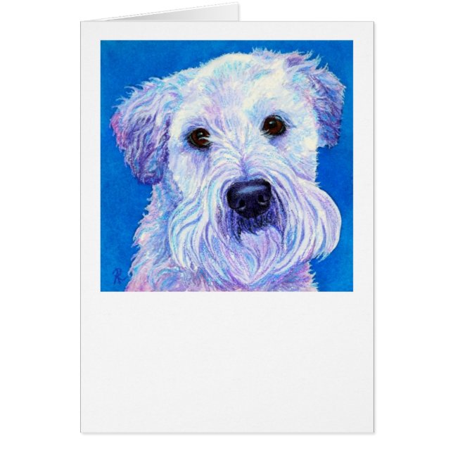 Carte blonde comme les blés de "Bailey" - Terrier (Devant)