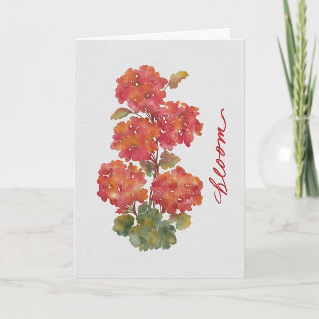 Carte Bloom Where You Are Planted – Floral Encouragement (Devant)
