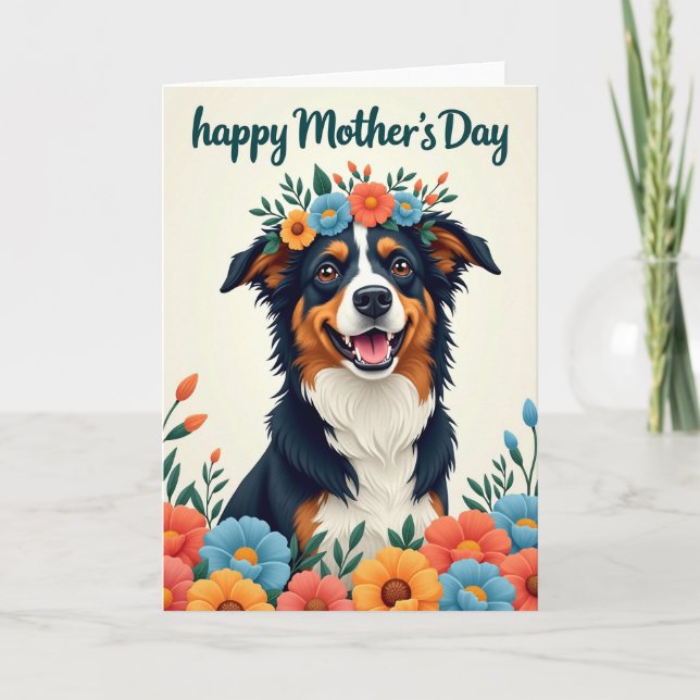Carte Blue And Orange Happy Day Card (Devant)