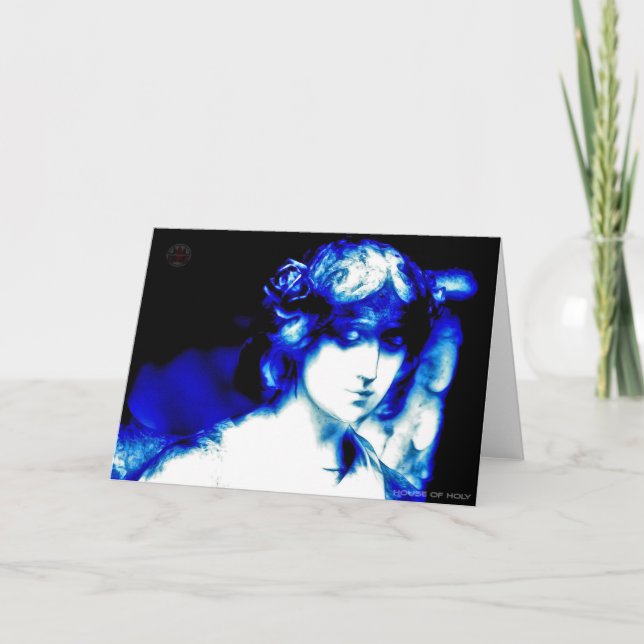 Carte Blue Angel par HOUSEOFHOLY (Devant)