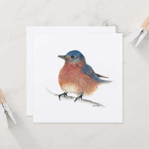Carte Blue Bird