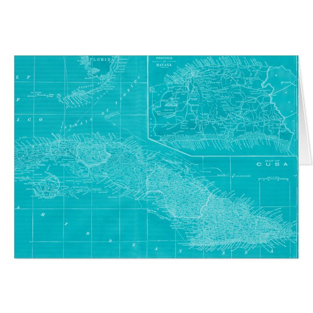 Carte Blue Cuba (Devant horizontal)