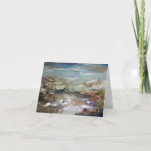 Carte Blue Horizon Notecard