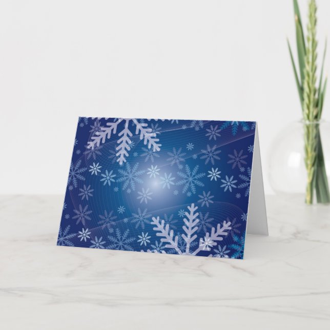 Carte Blue Snowflon (Devant)
