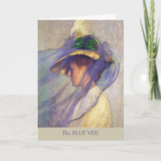 Carte Blue Veil Edmund C Tarbell Impressionnisme poétiqu