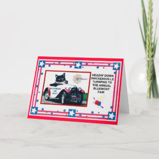 Carte Bluemont la Virginie 2 justes