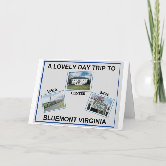 CARTE BLUEMONT VIRGINIE (Devant)