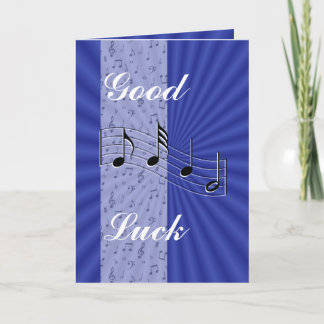 Carte BlueMusicnote strip-personnaliser à toute occasion