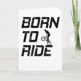 Carte BMX Bike Freestyle Sport Gift Cool Saying