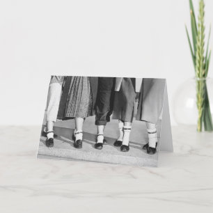 Carte Bobby Socks, 1953