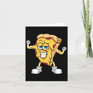 Carte Bodybuilding Pizza Disque Fitness Workout Gym Musc