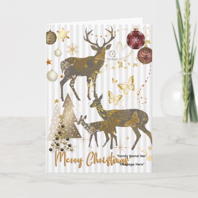 Carte Boganhues imprimés uniques (Devant)