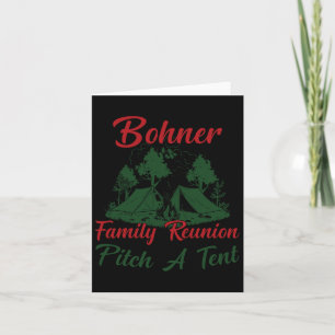 Carte Bohner Famille Réunion Emplacement Une Tente Famil