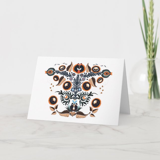 Carte Boho Hippy (Devant)