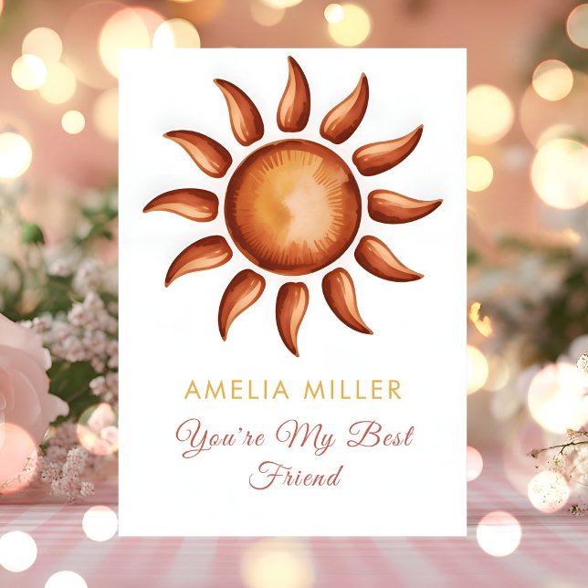 Carte Boho Rainbow Party (Créateur téléchargé)