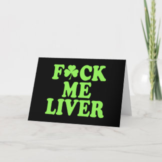 Carte Boire d'alcool du jour de St Patrick
