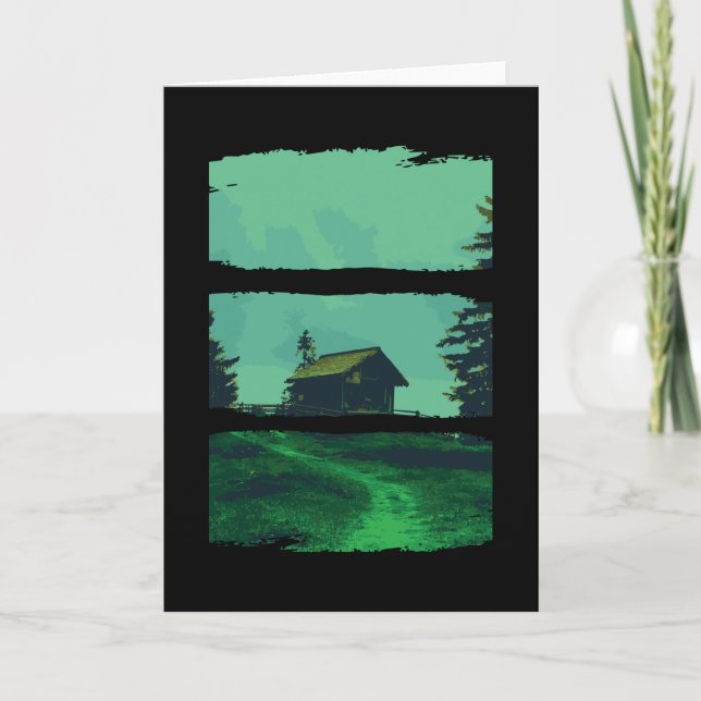 Carte bois, aménagement forestier (Devant)