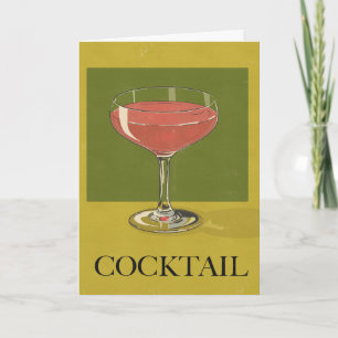 Carte Boisson cocktail
