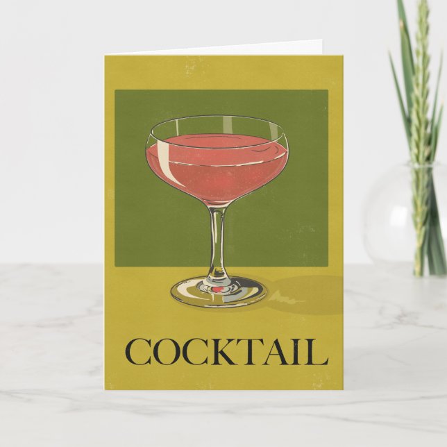 Carte Boisson cocktail (Devant)