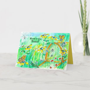 Carte Boite à bogues pour enfants Insectes araignées Joy