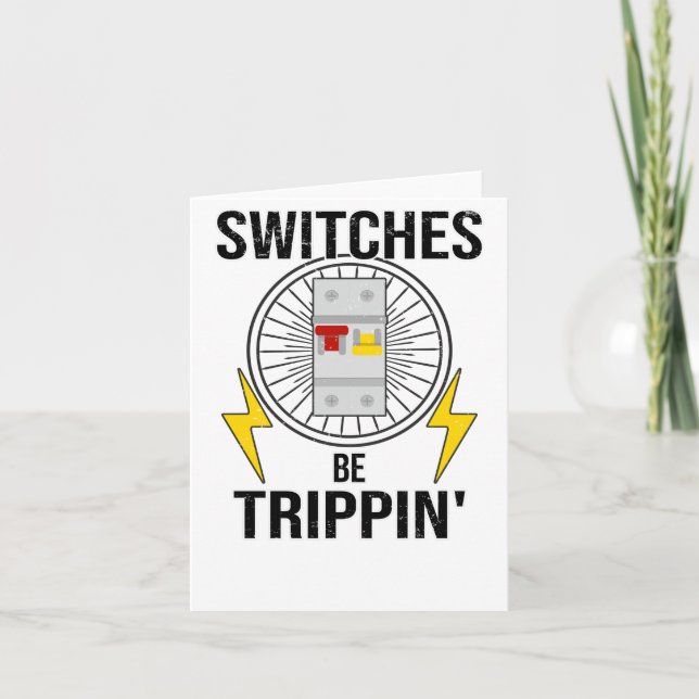 Carte Boîte de contrôle d'électricien de fusion (Devant)